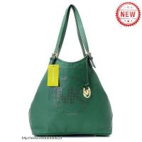 michael kors geperforeerd-logo grab groot groen schoudertas Portemonnee Klein j7yai747